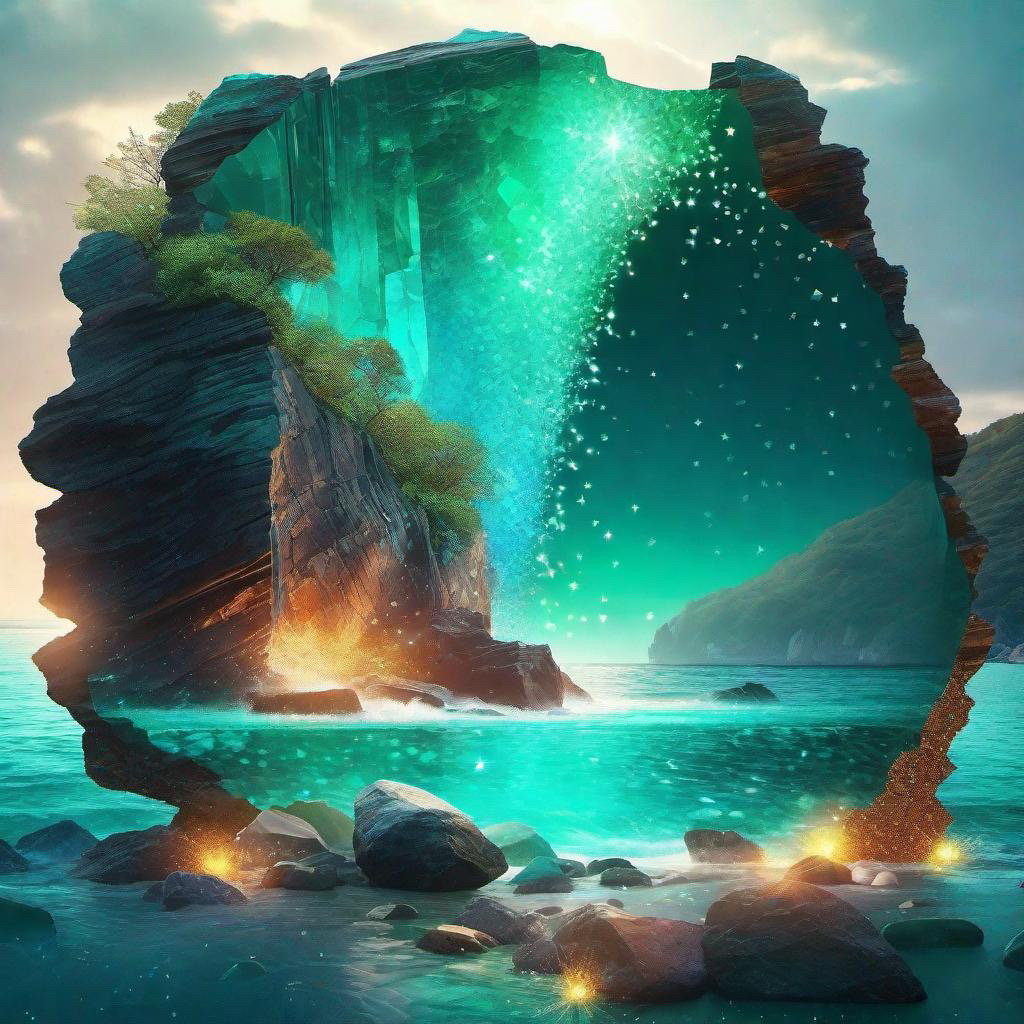 Crystalline ocean portal